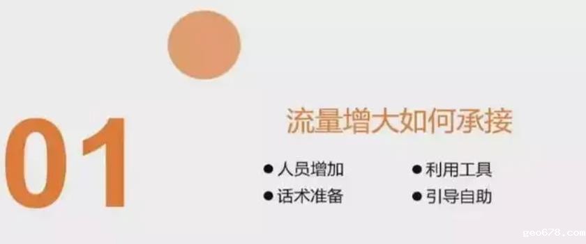 流量大如何承接